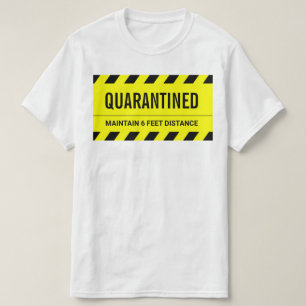 Coronavirus Selbstisolierung Quarantäne T-Shirt