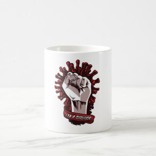 Coronavirus Survivor Kaffeetasse
