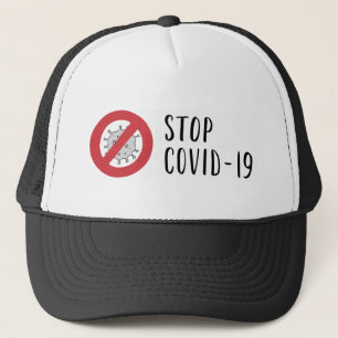 Coronavirus Trucker Hat Truckerkappe