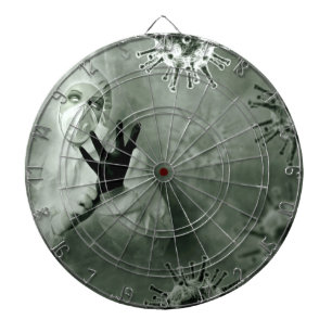 Coronavirus-Urse Dartscheibe