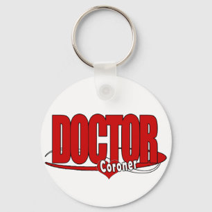 CORONER LOGO BIG RED DOCTOR SCHLÜSSELANHÄNGER