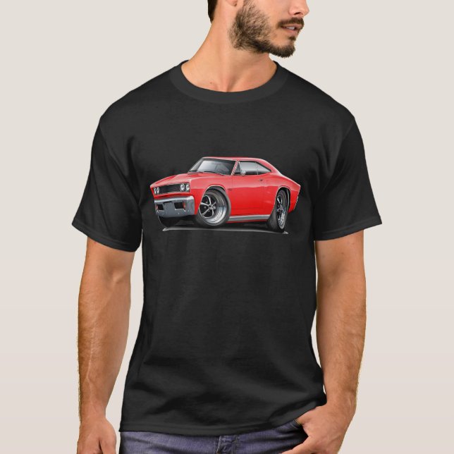 Coronet Funktelegrafie-Rot-Auto 1968 T-Shirt (Vorderseite)