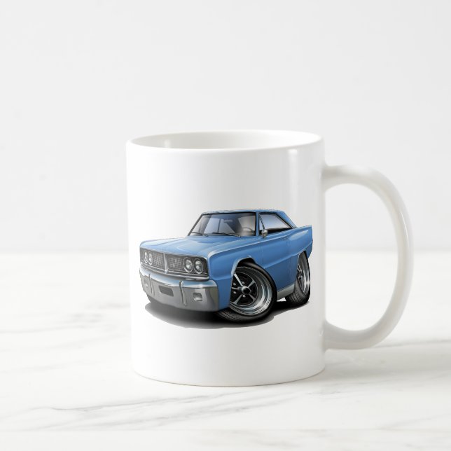 Coronet-lt 1966 Blue Car Kaffeetasse (Rechts)