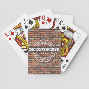 Coronisierungsstraße Spielkarten
