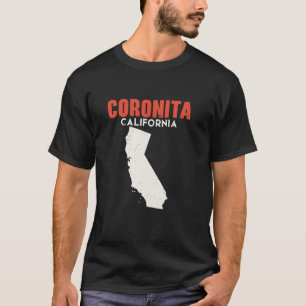 Coronita California USA Staat America Travel Calif T-Shirt