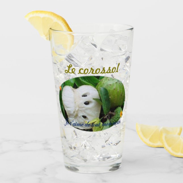 Corossol Glas (Vorderseite Ice)