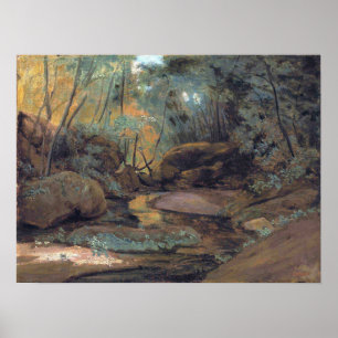 Corot - Civita Castellana Torrent Poster