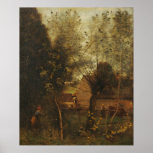 Corot - Landschaft Poster