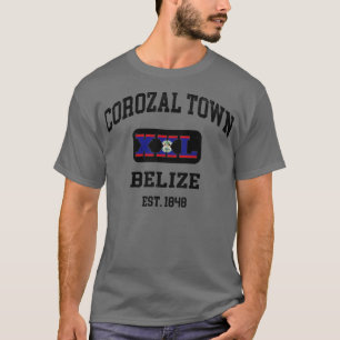 Corozal Town Belize XXL Athletic Design T-Shirt