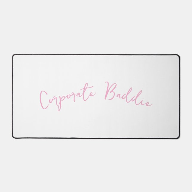 Corporate Baddie Mouse Pad Schreibtischunterlage (Vorderseite)