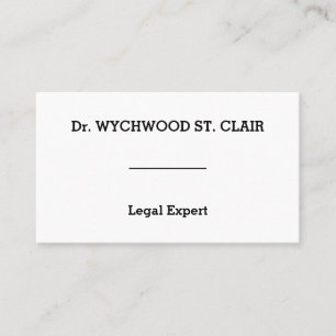 Corporate, Basic & Respect Business Card Visitenkarte