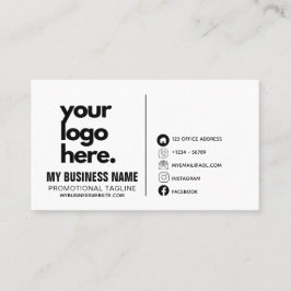 Corporate Business Card Design Logo-Vorlagen Visitenkarte