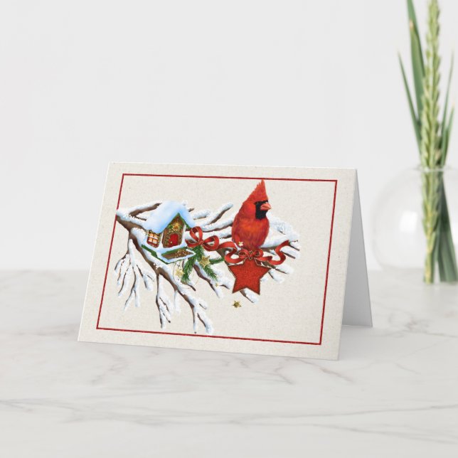 Corporate Business Weihnachtskarte mit Weihnachten (Vorderseite)