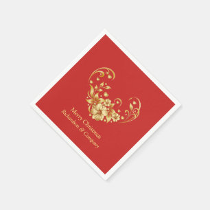 Corporate Christmas Party Paper Napkin Serviette