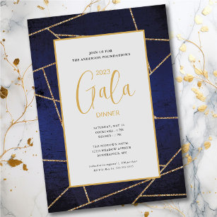 Corporate Gala Dinner Elegante Einladung
