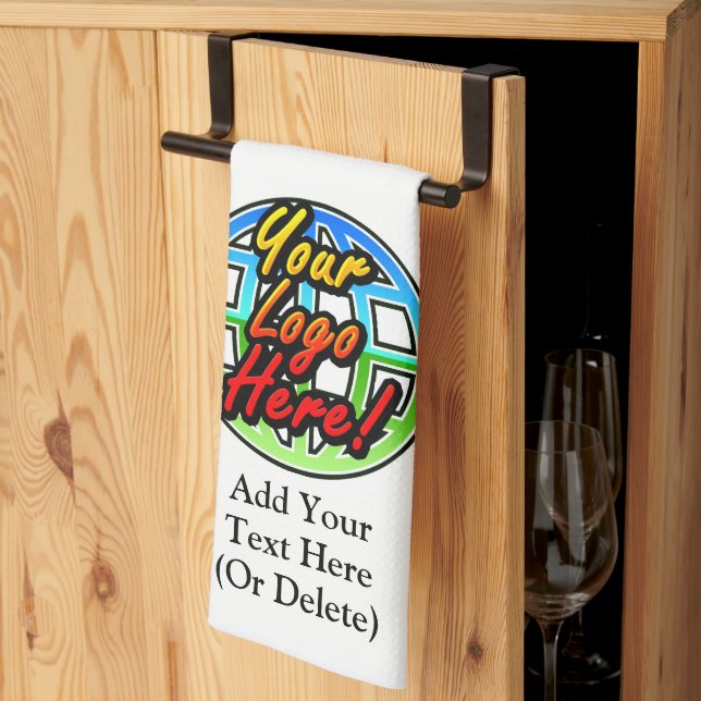 Corporate-Geschenk für benutzerdefinierte Logos Handtuch (Drittel gefaltet)