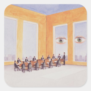 Corporate Governance 2003 Quadratischer Aufkleber