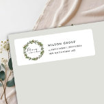 CORPORATE HOLLY BERRY WREATH CHRISTMAS-ADRESSE<br><div class="desc">Wenn Sie weitere Anpassungen benötigen,  schreiben Sie mir bitte an yellowfebstudio@gmail.com.</div>