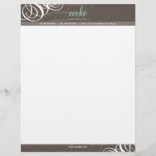 CORPORATE LETTERHEAD: Designervogue 4 Briefbogen