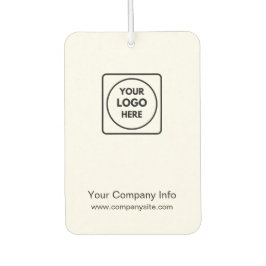 Corporate Logo Business Minimal Clean Branding Autolufterfrischer