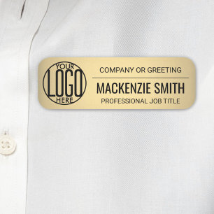 Corporate Logo - Farbdruckkunststoffmitarbeiter Namensschild