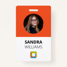 Corporate Orange Custom Employee-ID Ausweis