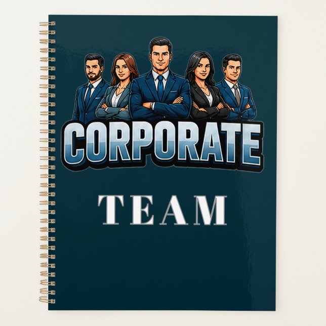 🏢 Corporate Professional Business-Team 💼 Planer (Vorderseite)