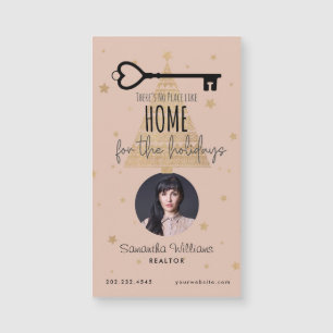 Corporate Real Anwesen Realtor Holiday Post Card Magnetkarte