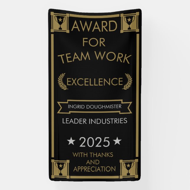 Corporate Staff Award Banner (Vertikal)