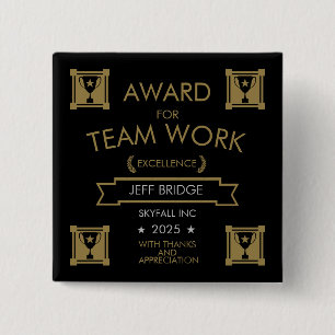 Corporate Staff Award Button