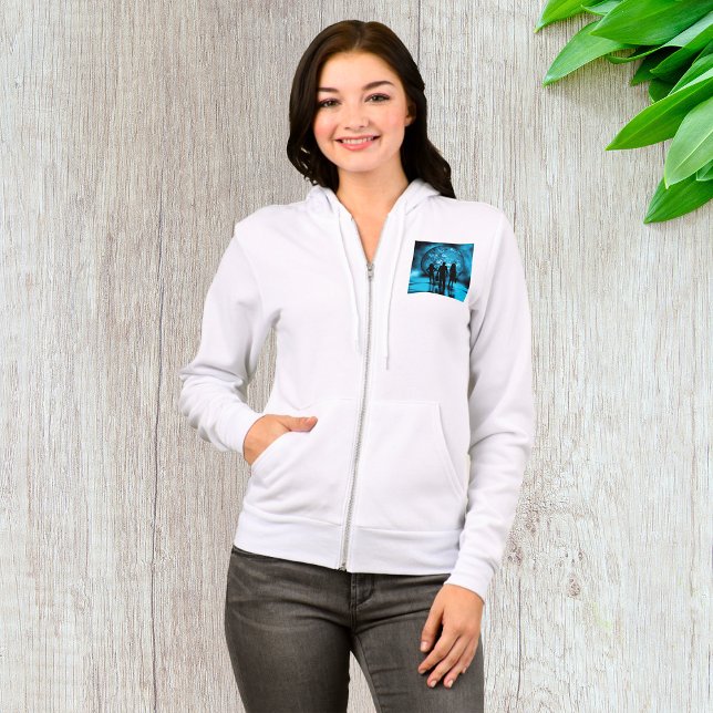 Corporate Team Silhouette Futuristic Business Hoodie (Von Creator hochgeladen)