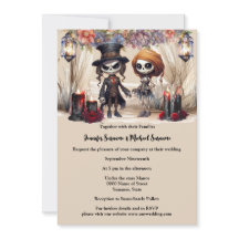 Corpse Braut Bräutigelette Ehepaar Hochzeit