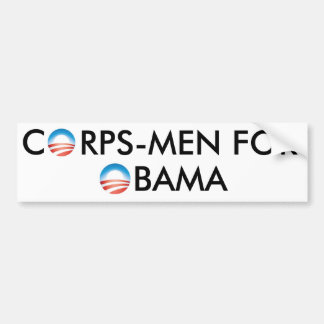 CORPSMAN FÜR OBAMA AUTOAUFKLEBER