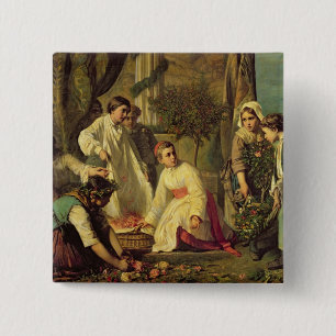 Corpus Christi, 1855 Button