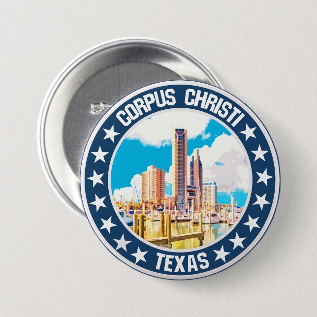 Corpus Christi Button (Vorne & Hinten)