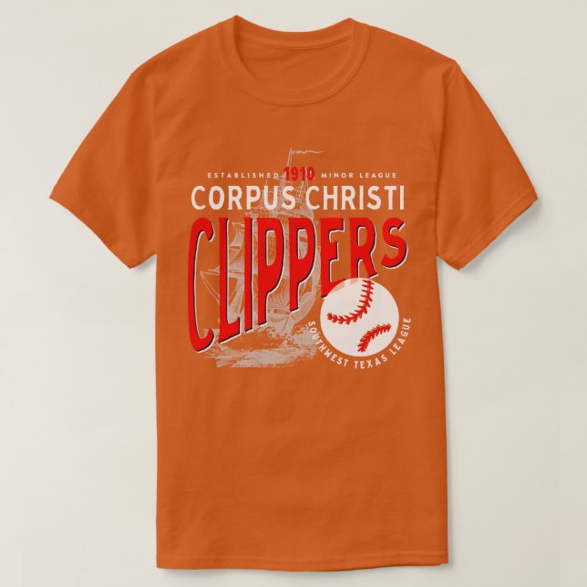 Corpus Christi Clippers T-Shirt (Design vorne)