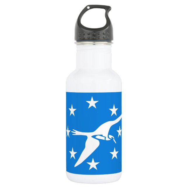 Corpus Christi Flag Liberty Flasche Edelstahlflasche (Vorderseite)