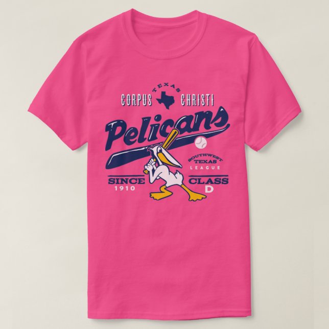 Corpus Christi Pelicans T-Shirt (Design vorne)