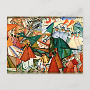 Corpus Christi Procession - Amadeo de Souza-Cardos Postkarte