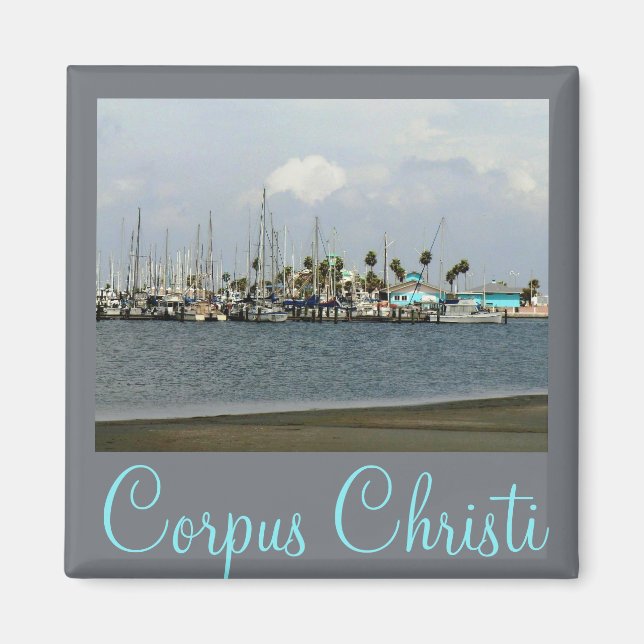 Corpus Christi, Texas Marina Magnet (Vorne)