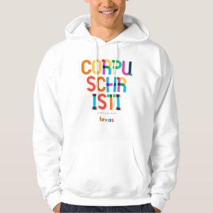 Corpus Christi Texas Mitte Jahrhundert, Pop Art, Hoodie