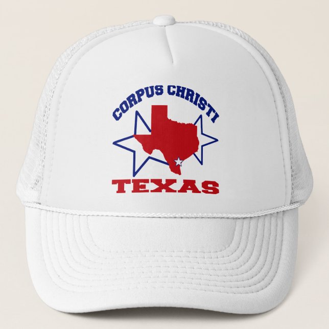 Corpus Christi, Texas Truckerkappe (Vorderseite)