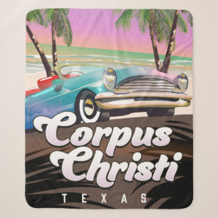 Corpus Christi Texas Urlaubsposter Sherpadecke