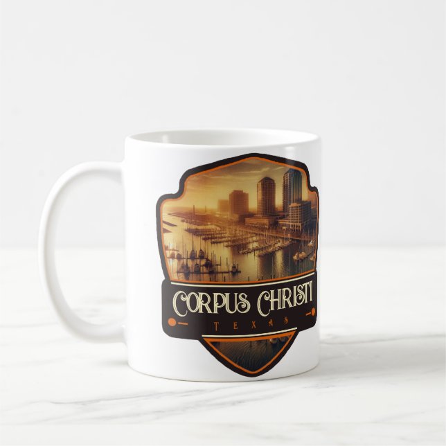 Corpus Christi, Texas | VINTAG Kaffeetasse (Links)