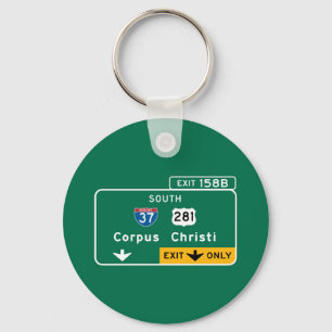 Corpus Christi, TX Schlüsselanhänger