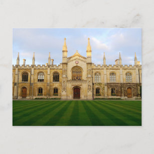 Corpus Christi Uni, Cambridge, England Postkarte