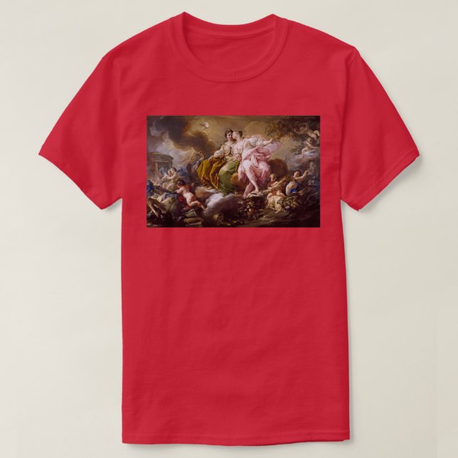 Corrado Giaquinto Justiz und Frieden T-Shirt (Design vorne)