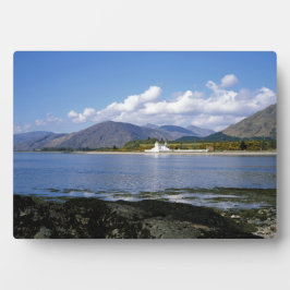 Corran Lighthouse Loch Linnhe Scotland Fotoplatte