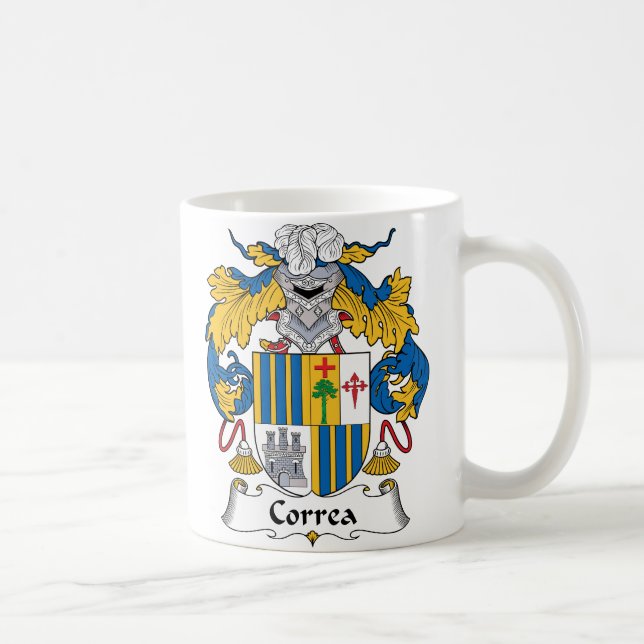 Correa Familienwappen Kaffeetasse (Rechts)