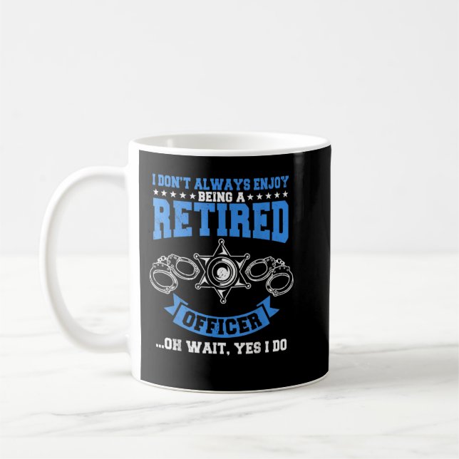 Correctional Officer Prison Retired Jail Police Re Kaffeetasse (Links)